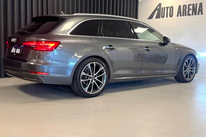 Grå Audi A4 fra 2016