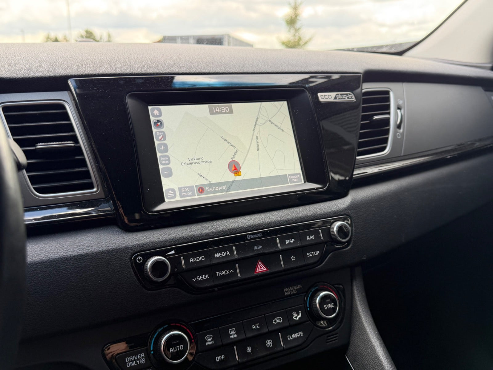 Sølv Kia Niro fra 2020