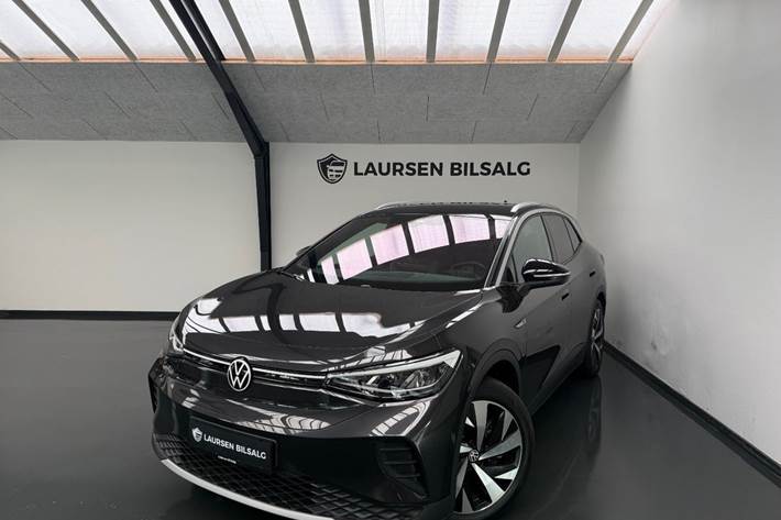 Grå VW ID.4 fra 2021 set udefra