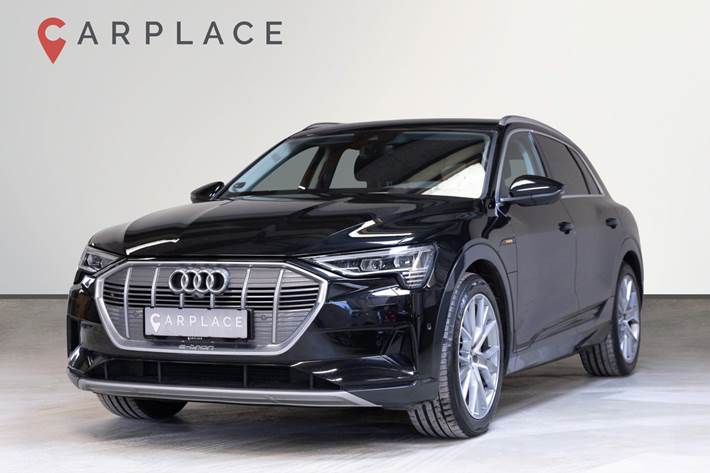 Sort Audi e-tron fra 2023