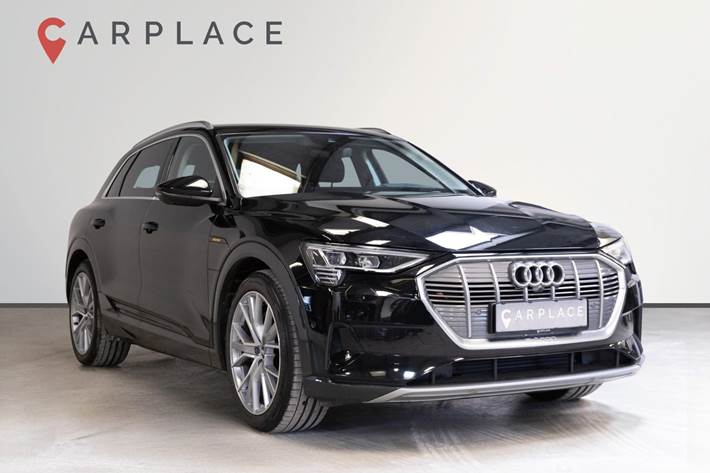 Sort Audi e-tron fra 2023