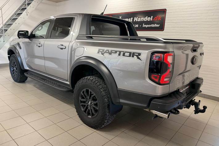 Grå Ford Ranger Raptor fra 2022