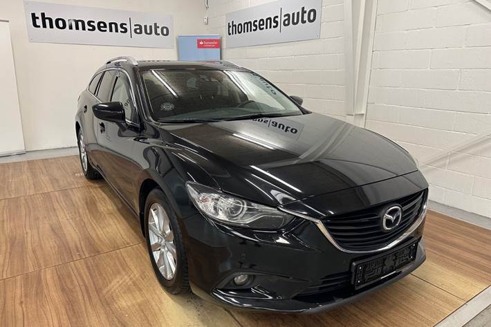 Sort Mazda 6 fra 2013