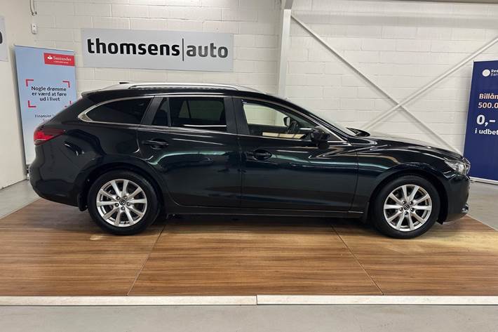Sort Mazda 6 fra 2013