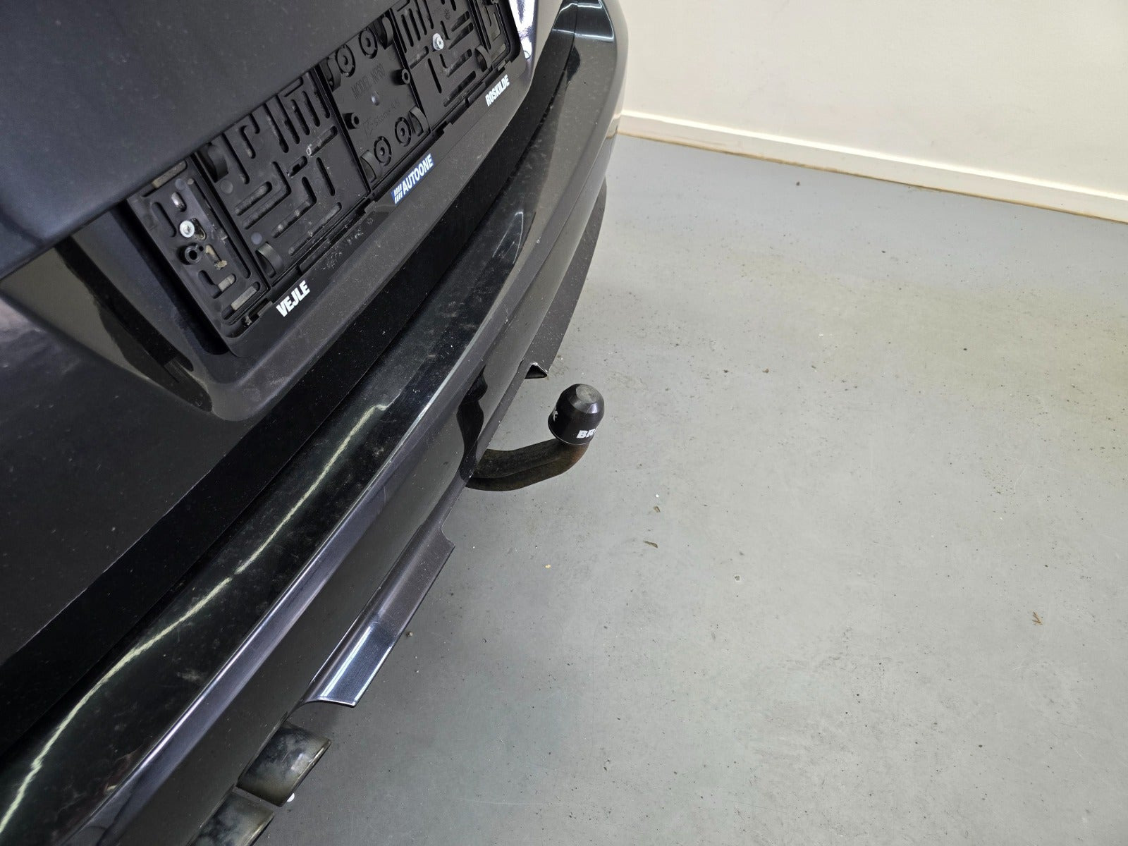 Sort BMW 525i fra 2009
