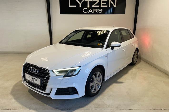 Hvid Audi A3 fra 2019