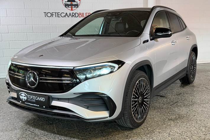 Sølv Mercedes EQA250 fra 2022