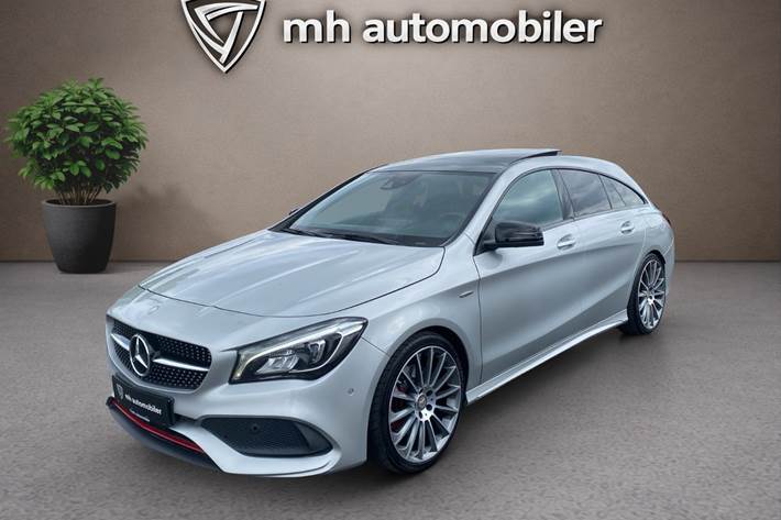 Sølv Mercedes CLA250 fra 2016