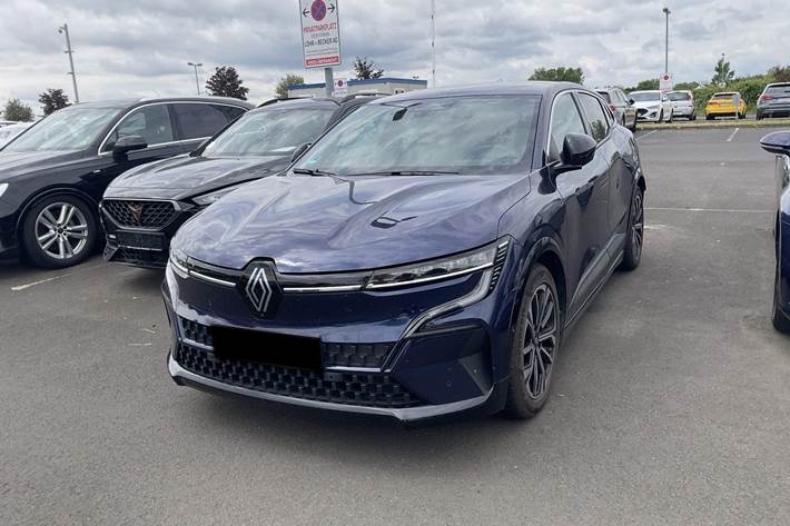Blå Renault Megane E-Tech fra 2022