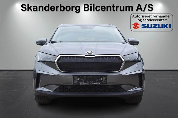 Grå Skoda Enyaq fra 2022