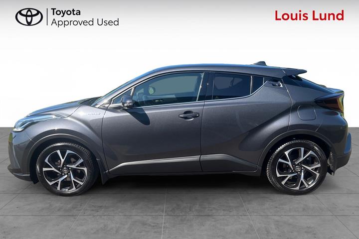 Grå Toyota C-HR fra 2020