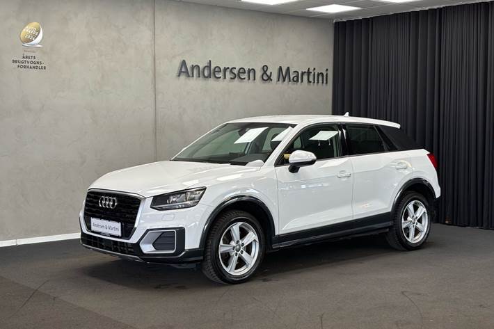 Hvid Audi Q2 fra 2018