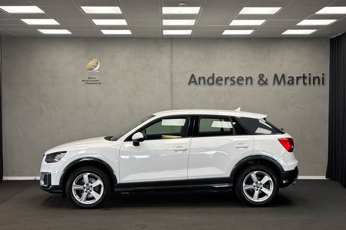 Hvid Audi Q2 fra 2018