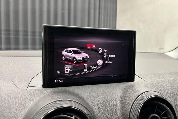 Hvid Audi Q2 fra 2018