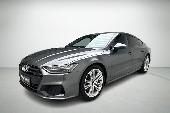 Grå Audi A7 fra 2021