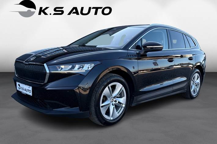 Sort Skoda Enyaq fra 2021