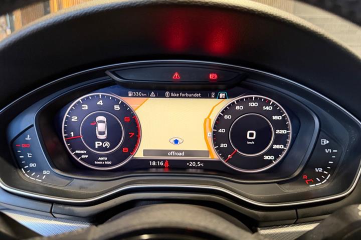 Hvid Audi A5 fra 2018