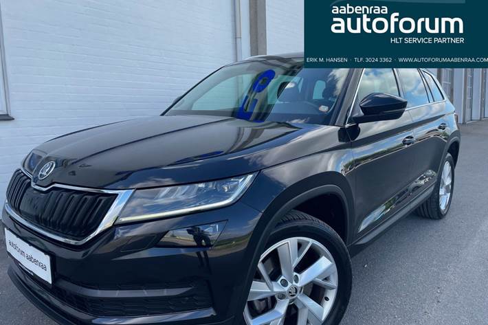 Sort Skoda Kodiaq fra 2019