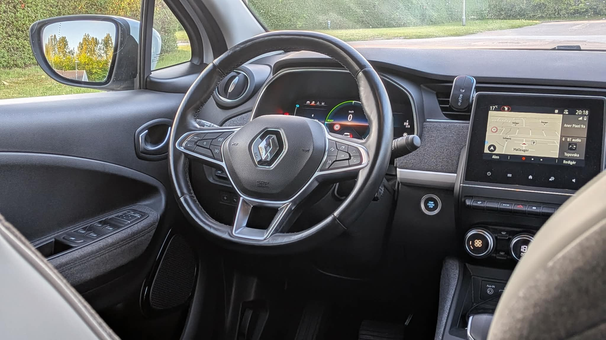 Hvid Renault Zoe fra 2021