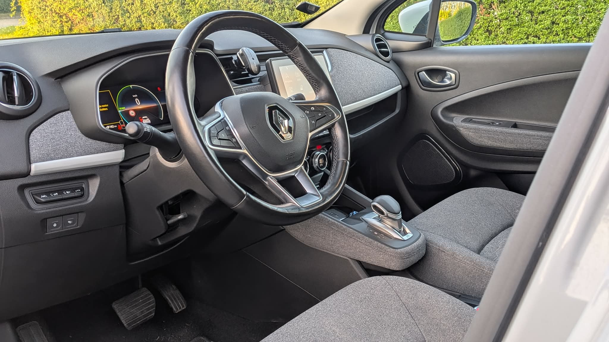 Hvid Renault Zoe fra 2021