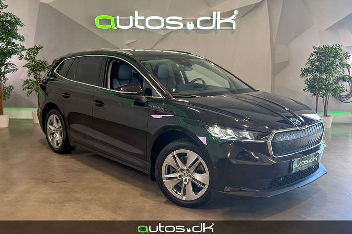 Sort Skoda Enyaq fra 2024