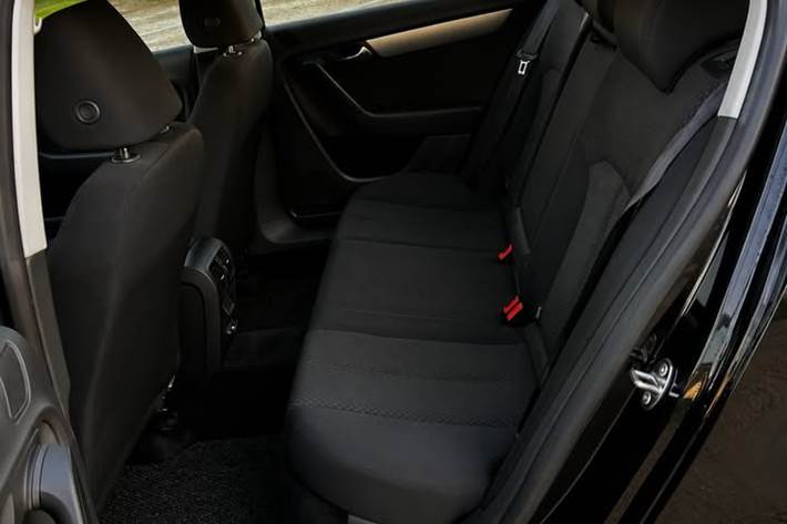 Sort VW Passat fra 2012
