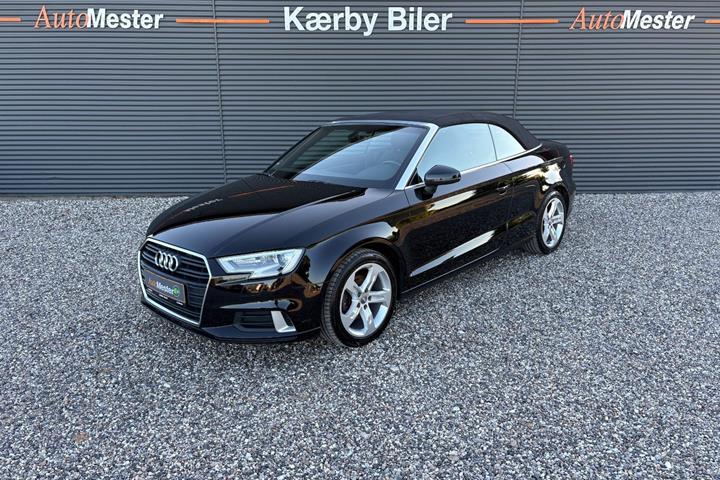 Sort Audi A3 fra 2017