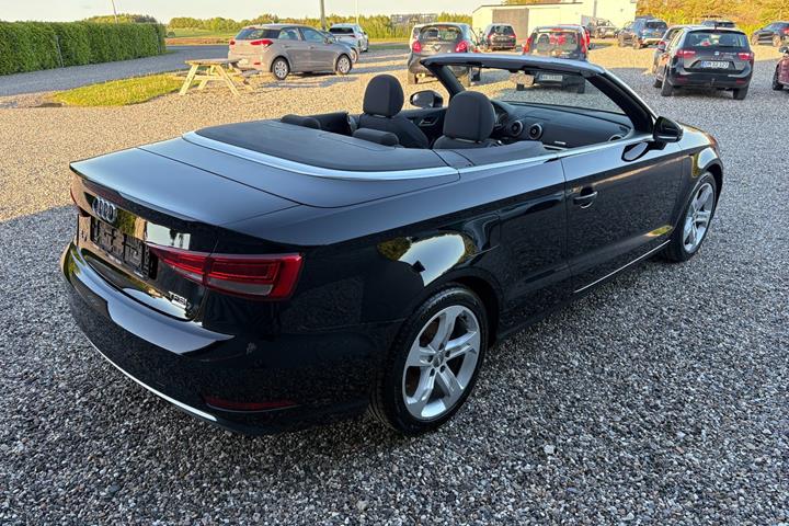 Sort Audi A3 fra 2017