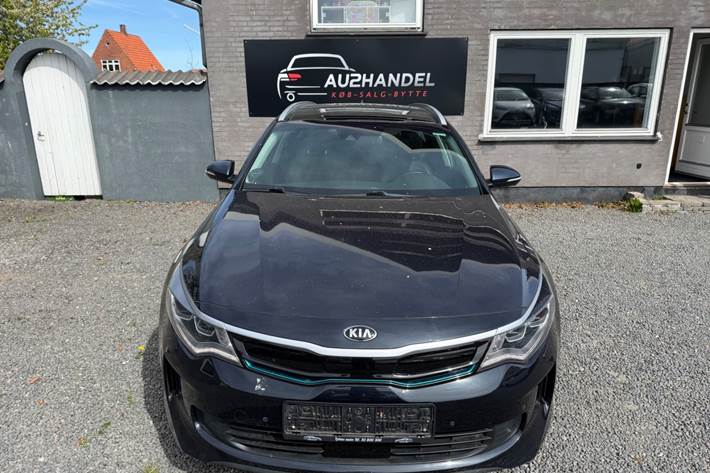 Blå Kia Optima fra 2018