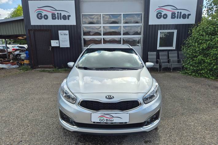 Grøn Kia Ceed fra 2016