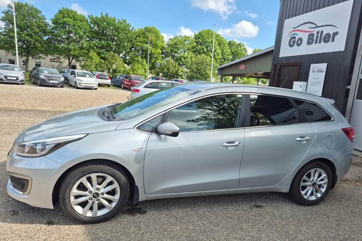 Grøn Kia Ceed fra 2016