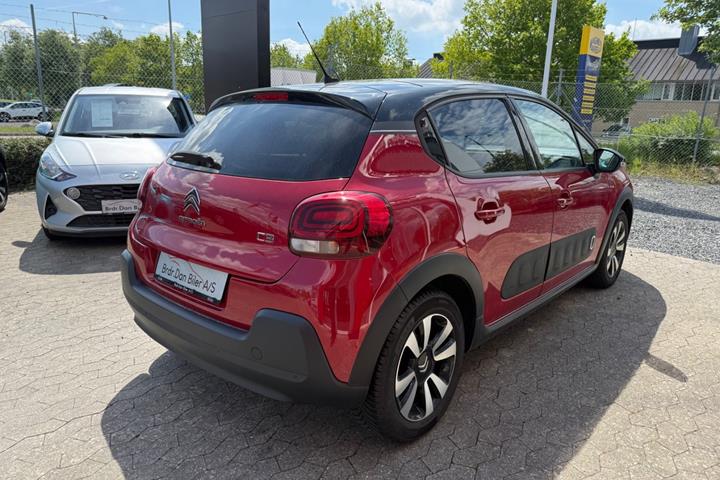Rød Citroën C3 fra 2019