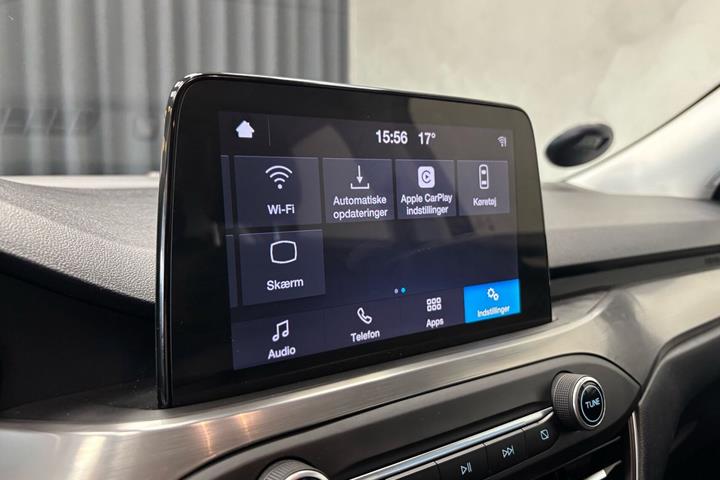 Blå Ford Focus fra 2020