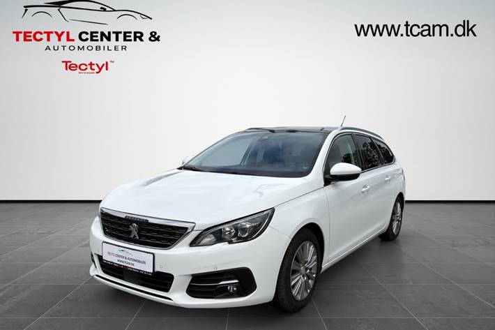 Hvid Peugeot 308 fra 2018