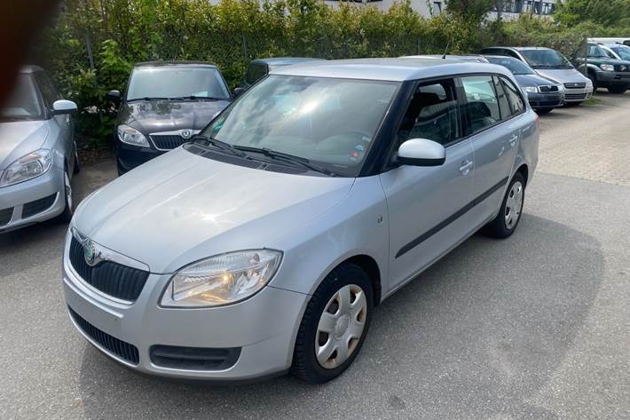 undefined Skoda Fabia fra 2008 set udefra