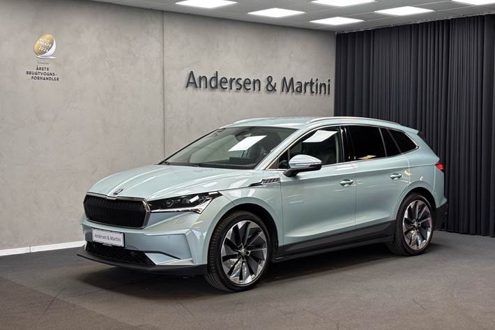 Sølv Skoda Enyaq fra 2021