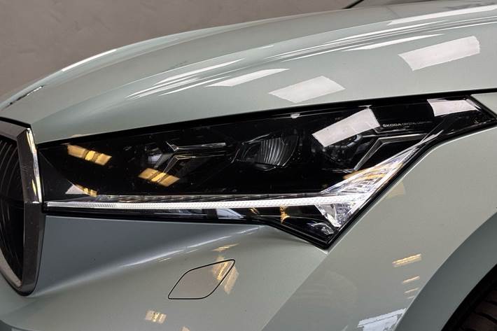 Sølv Skoda Enyaq fra 2021