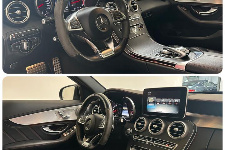Sort Mercedes C43 fra 2016