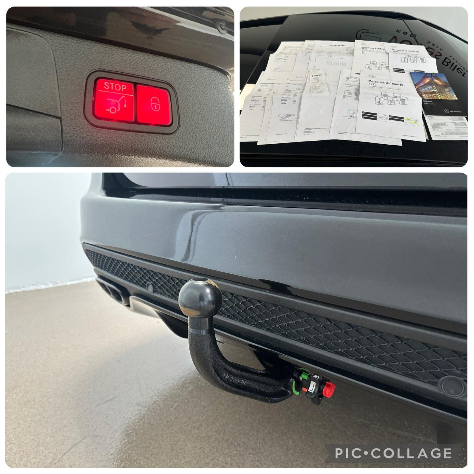 Sort Mercedes C43 fra 2016