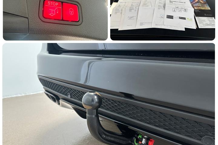 Sort Mercedes C43 fra 2016