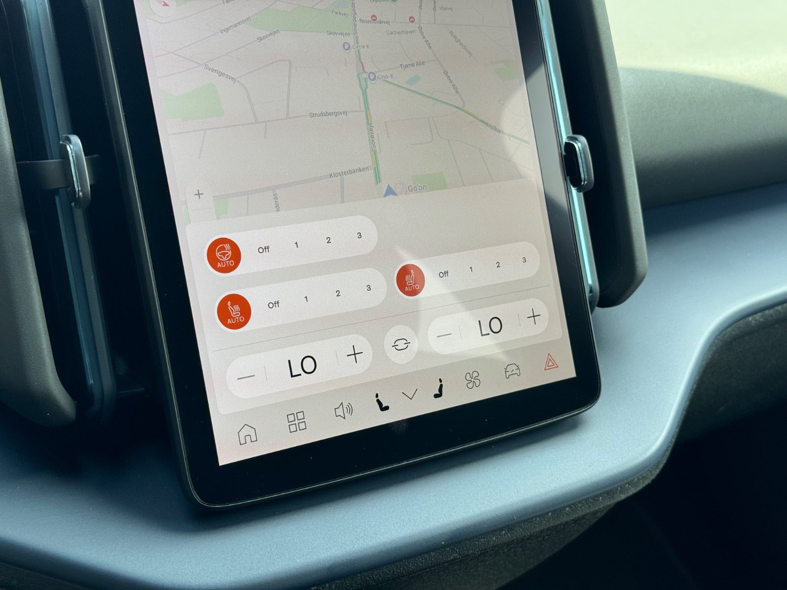 Blå Volvo EX30 fra 2024