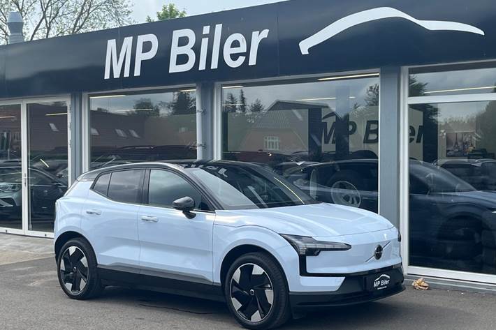 Blå Volvo EX30 fra 2025