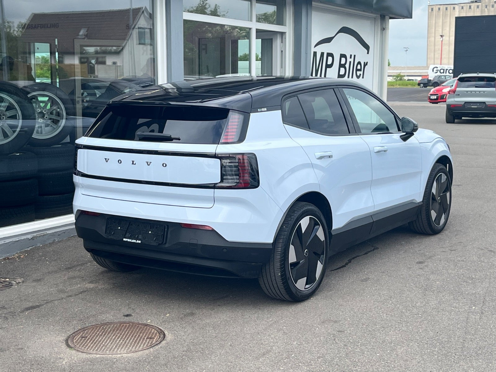 Blå Volvo EX30 fra 2025