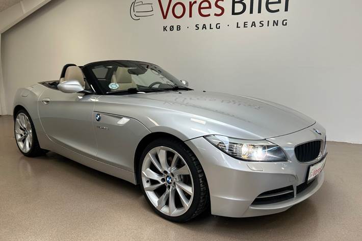 Sølv BMW Z4 fra 2010