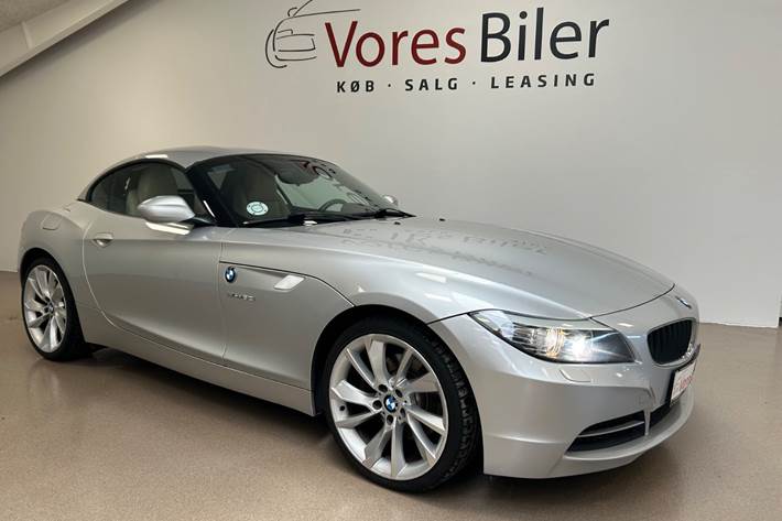 Sølv BMW Z4 fra 2010