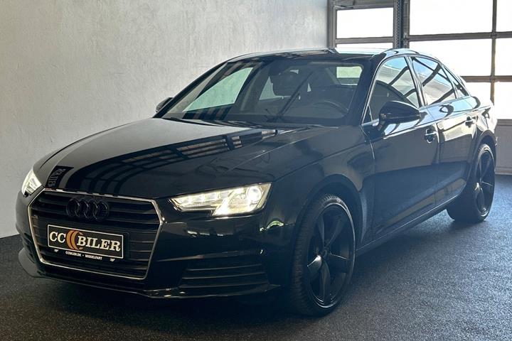 Sort Audi A4 fra 2018