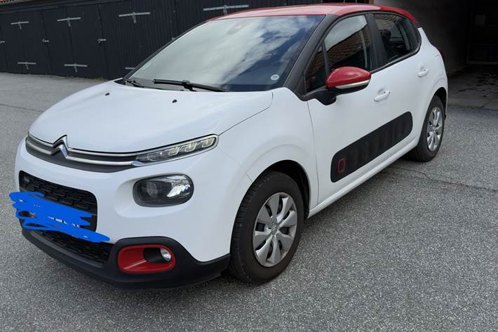 Hvid Citroën C3 fra 2016