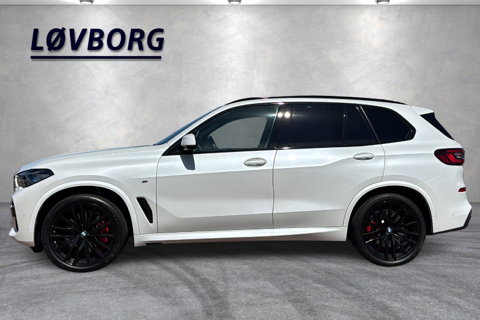Hvid BMW X5 fra 2022