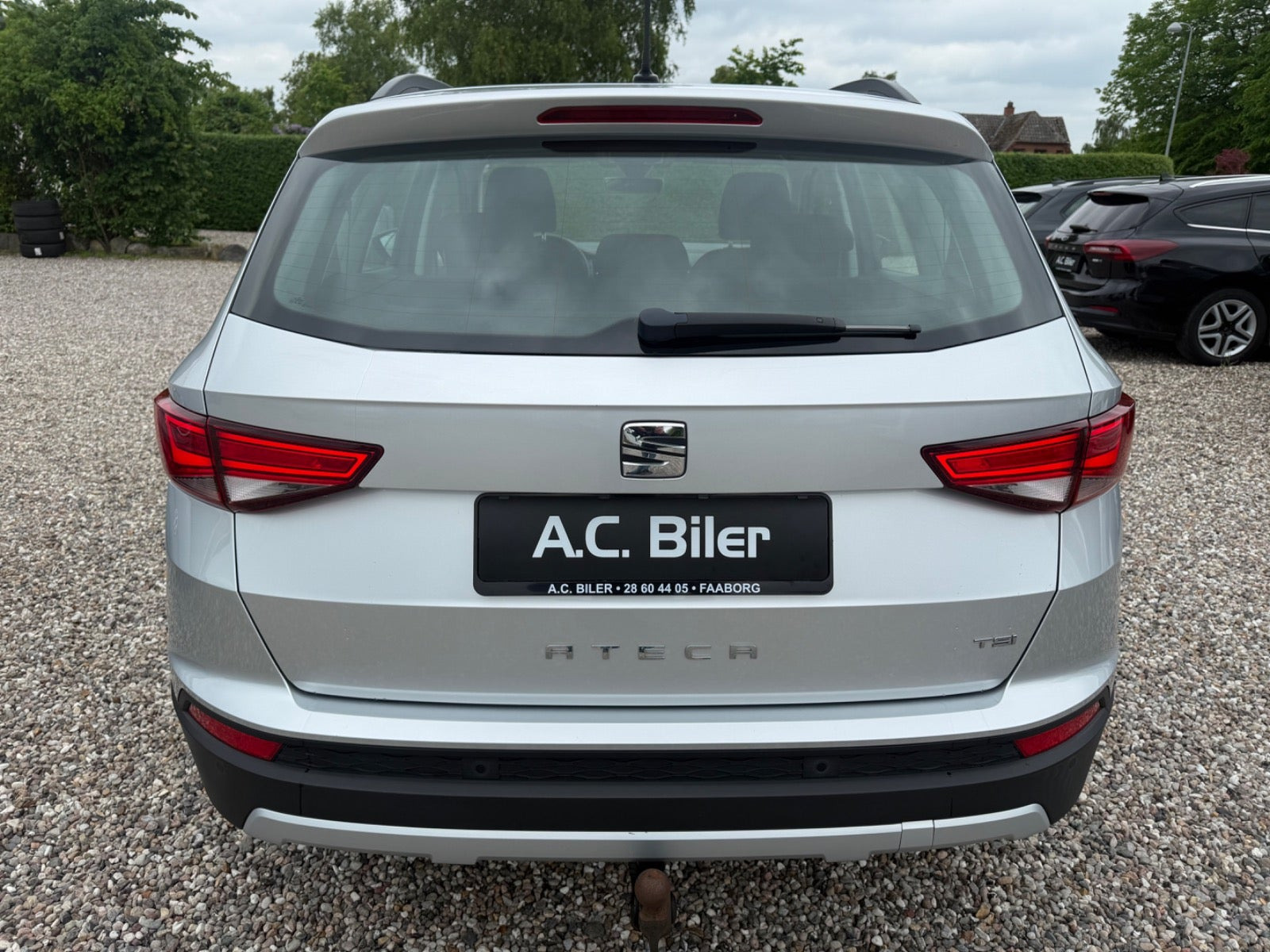 Sølv Seat Ateca fra 2017