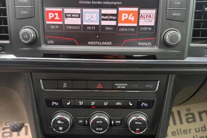 Sølv Seat Ateca fra 2017